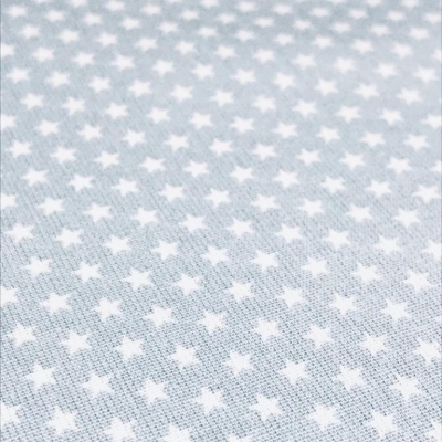 Baumwolle | mini Stars | Hellblau